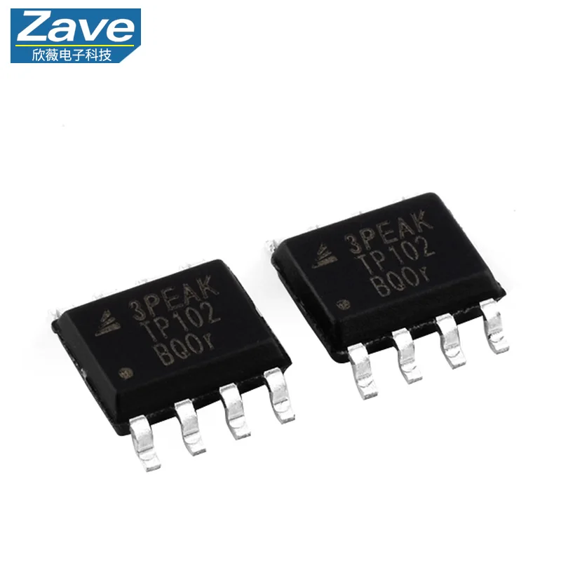 Original Authentic 3PEAK TP10-2-SR, Marking TP102, Surface Mount Package SOP-8, Operational Amplifier IC