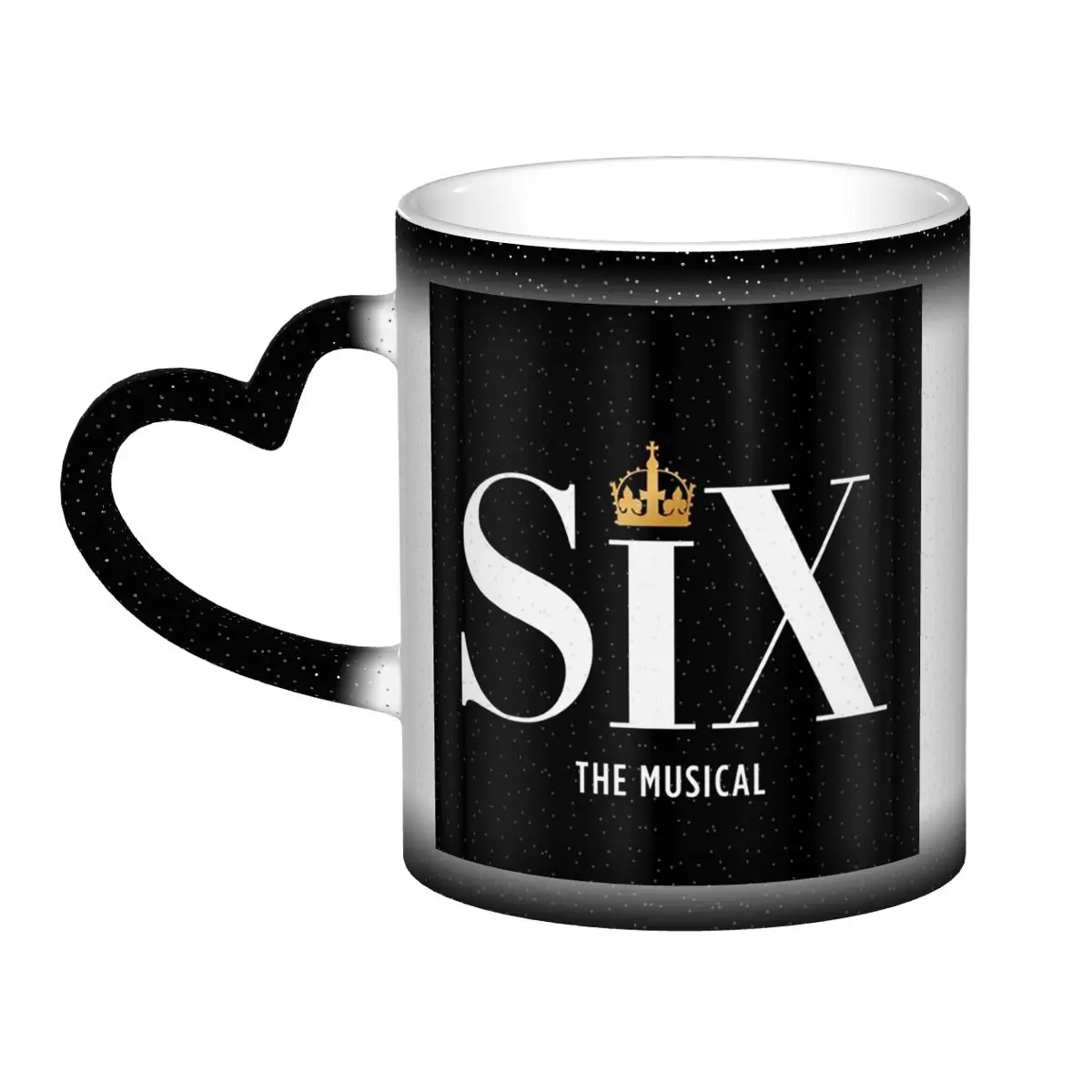 

Six The Musical Mug Funny Ceramic Coffee Cups Tea Mugs Milk Cup Drinkware Gift for Friends