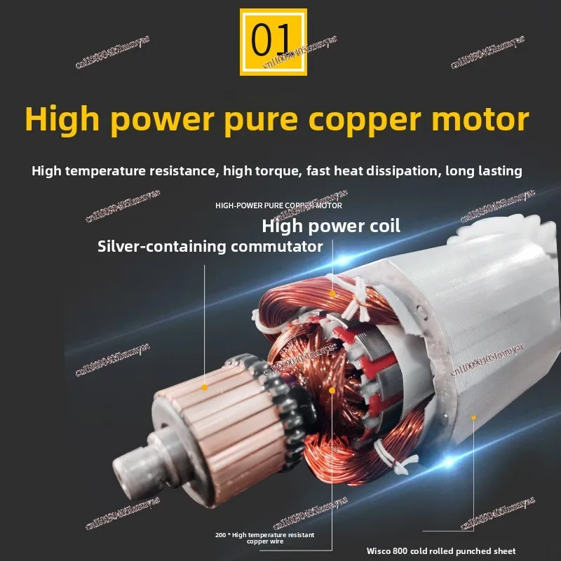 Electric Car Polishing Machine 7 Inch 180 Tool Small Grinding Handheld Flat Waxing Machine