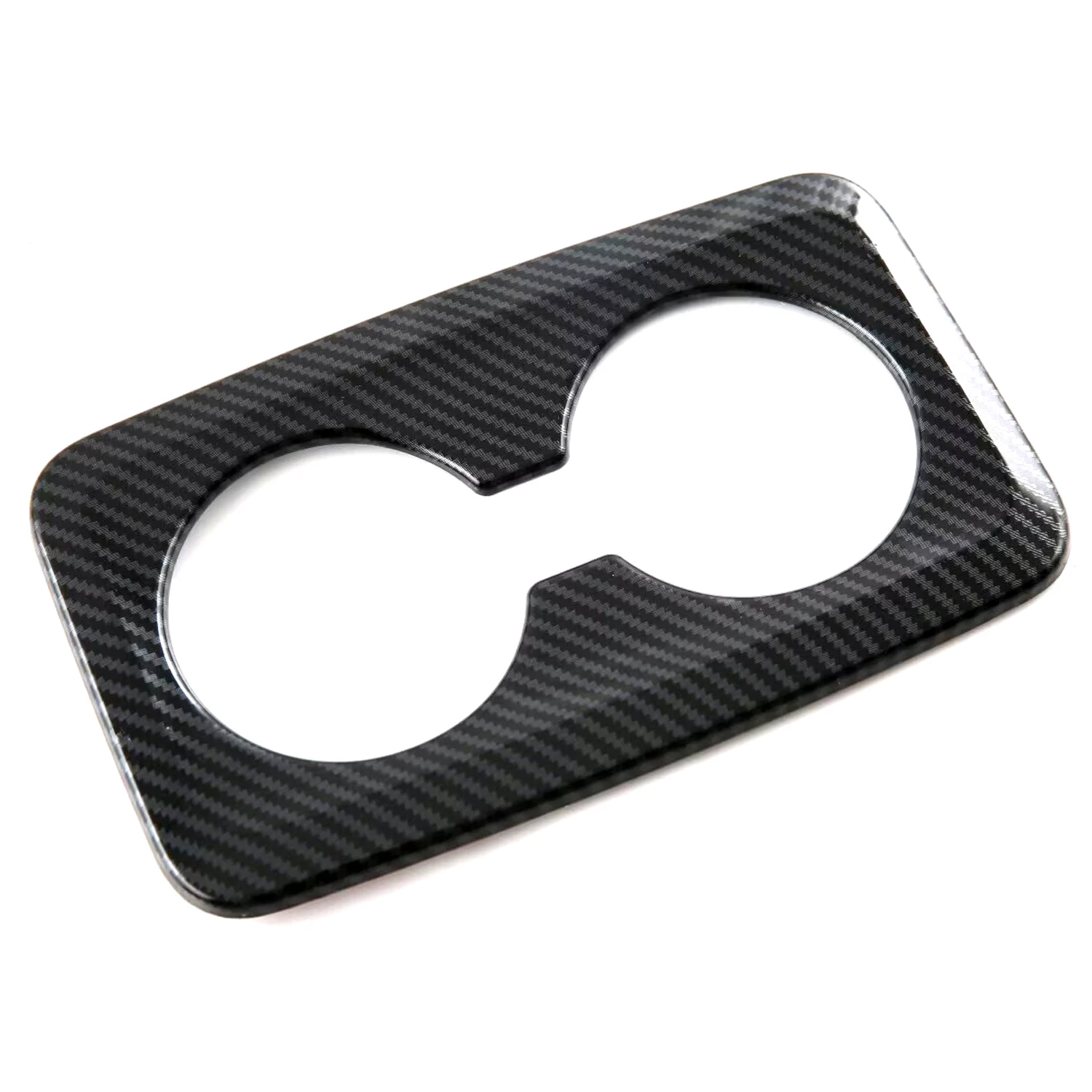 Car Accessories For BMW X1 U11 2023 2024/ iX1 2022+ ABS Carbon Fiber Grain Rear Water Cup Holder Cover Trim 1pcs image 5