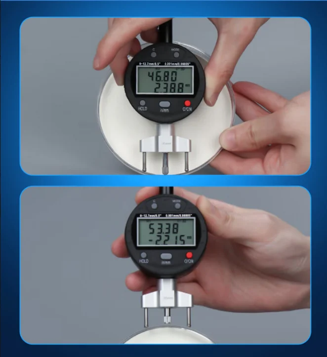 Imagem -04 - Display Digital Eletrônico r Gauge 12.7 mm 0.001 Diâmetro Instrumento de Medição Bola de Arco Diâmetro de Medição R5700