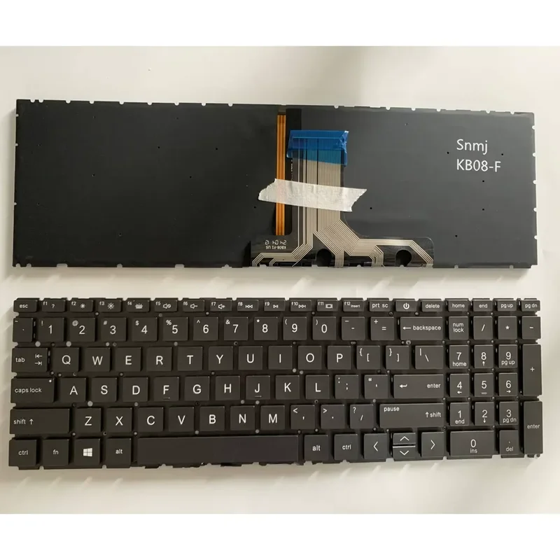 Клавиатура US для ноутбуков HP Pavilion 15-EH, 15Z-EH, 15-EG, 15T-EG