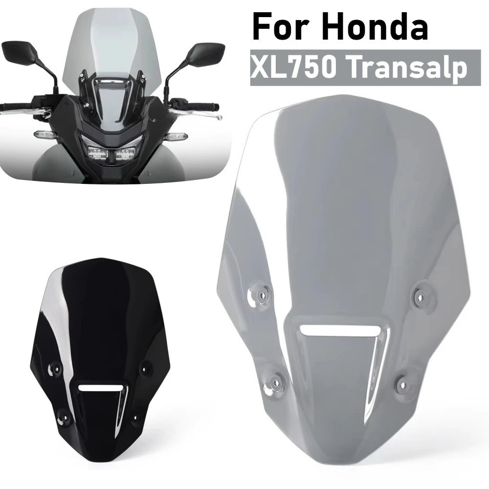 

Windscreen For Honda XL750 Transalp XL 750 TRANSALP 2025 2026 Motorcycle High Wind Screen Deflectors Windshield Wind Deflector