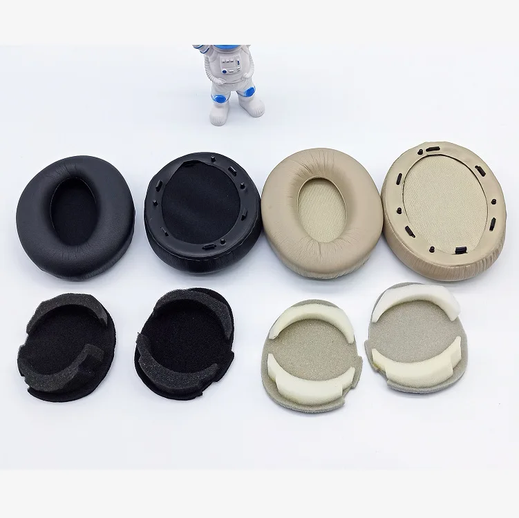 Ohr Pads für Sony WH-1000XM2 WH-1000xm3 WH-1000XM4 Kopfhörer Hohe Qualität Schaum Ohr Pads Kissen Mit Schnalle Baumwolle Pad 2,16 – Detail 3