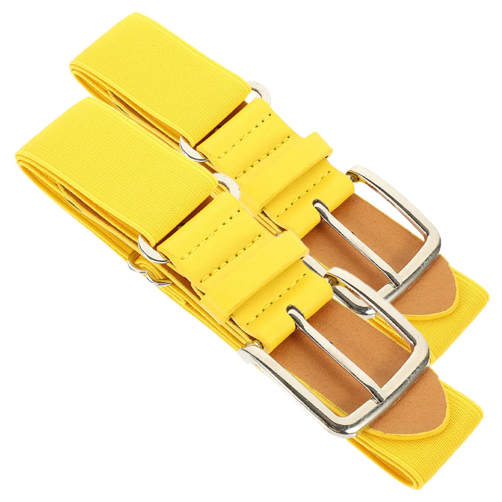 

2 Pcs Elastic Baseball Belt Adjustable Red and Sock Belts Protective Gear Youth Boy Softball