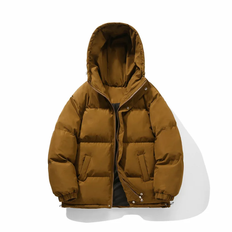 Jaket Musim Dingin Pria Jaket Pria Musim Gugur Musim Dingin Baru Pakaian Luar Kasual Versi Korea Jaket Empuk Ringan Jaket Wanita