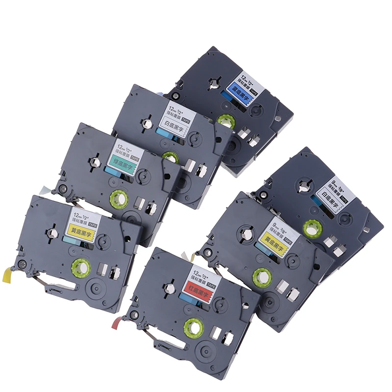 Label Tape Compatible Brother P-touch Printers PT Series PT-E100B D210 D200 D450 2730 And Other Series P700 For Brothers Label