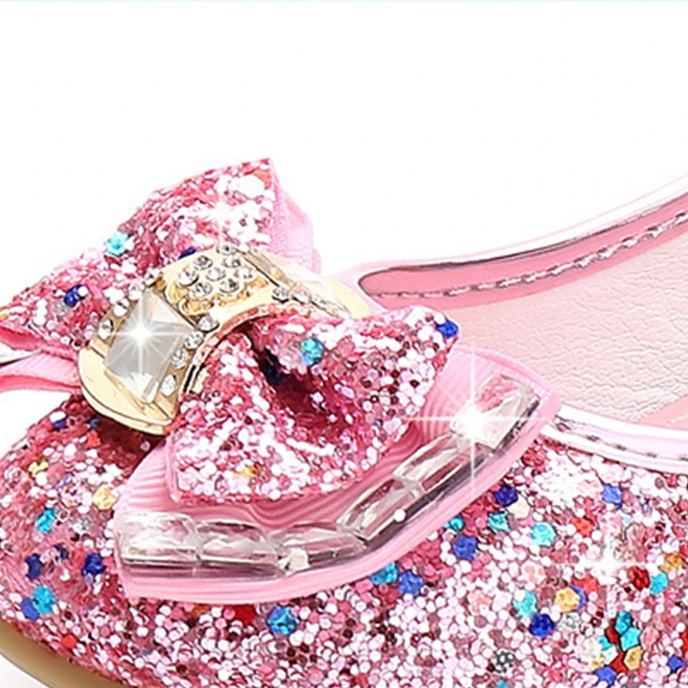 

Sequin Upper Single Shoe Pretty Shoes Kids Girls Woman Spring Sequins