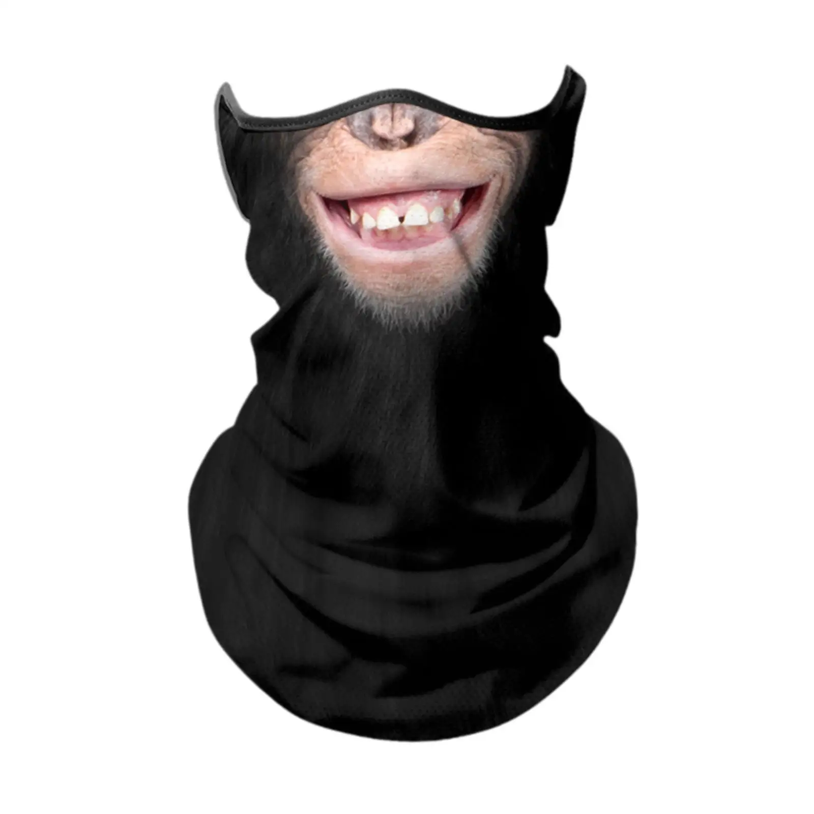 Cooling Sun Protection Face Mask Neck Gaiter Scarf Breathable Balaclava with Ear Loops for Outdoor Running Riding Fishing