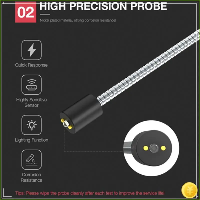 

YAWOA BF100 тестер тормозной жидкости 12 В автомобильный инструмент для DOT3 DOT4 DOT5.1 со светодиодным индикатором и контрольным дисплеем