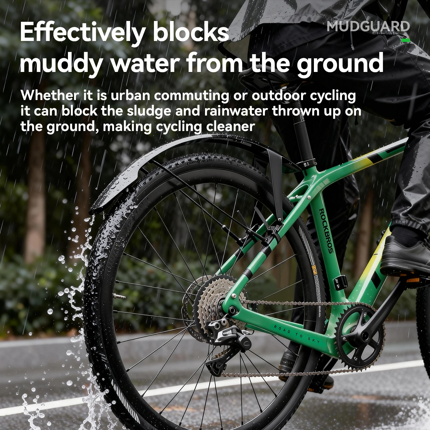 واقيات دراجات ROCKBROS سهلة ال - مراجعة Cycling Gear Material وسعره