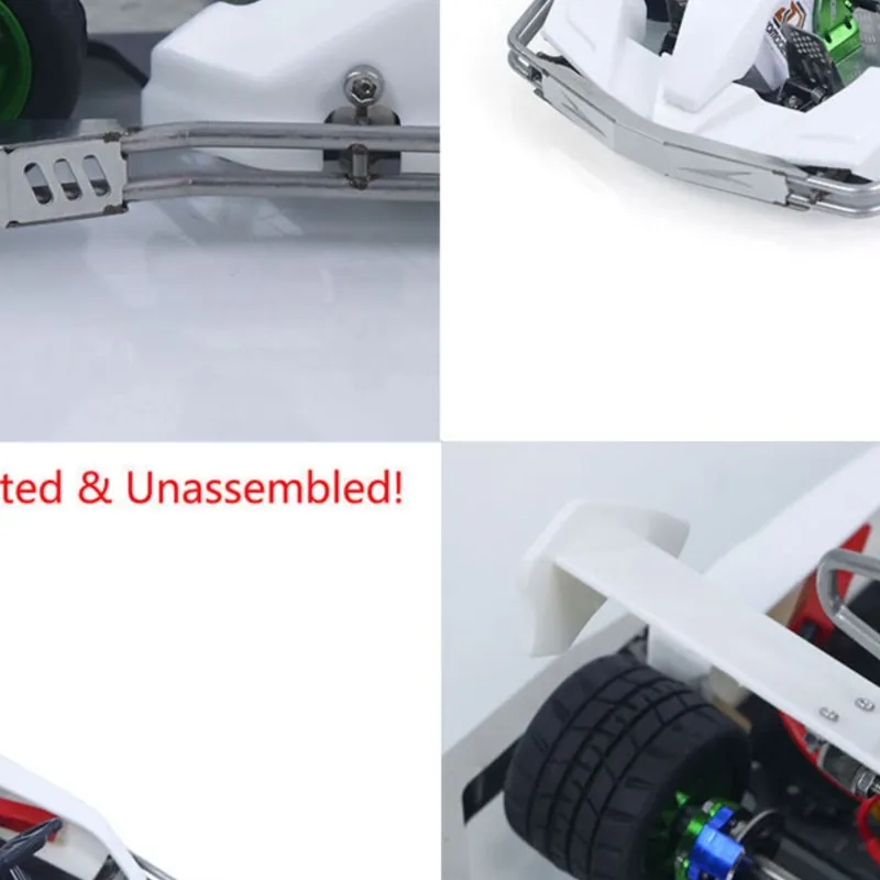 

1:10 JDM RC Racing Kart Модель 298A 298B KIT S4WD Рулевой сервопривод Батарея Передатчик Пульт дистанционного управления Транспортные средства Игрушки для мальчиков