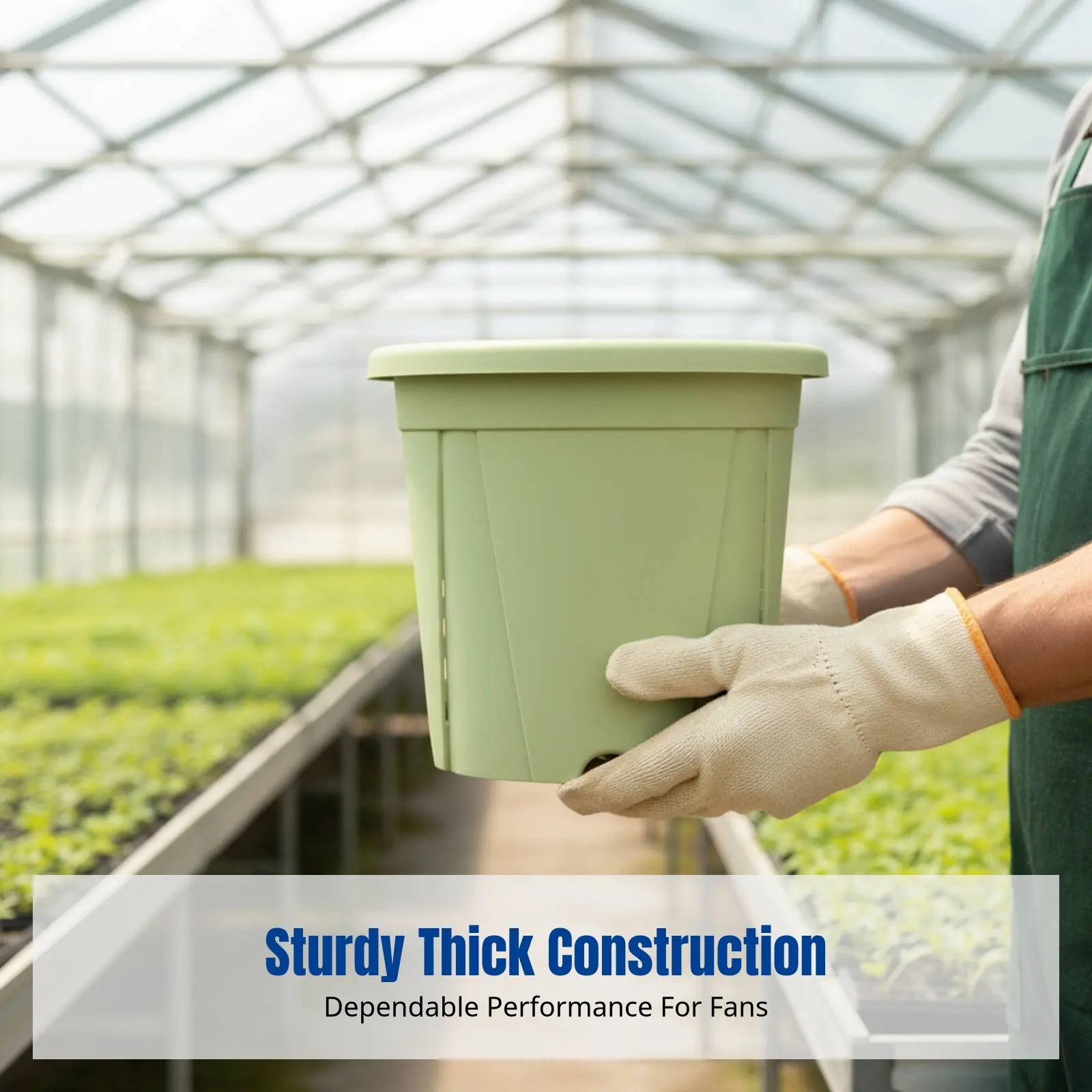 

Root Control Pot, Breathable Thickened Flower Planter, Water-Permeable Pot for Balcony, Flowers, Clematis, Sprouts