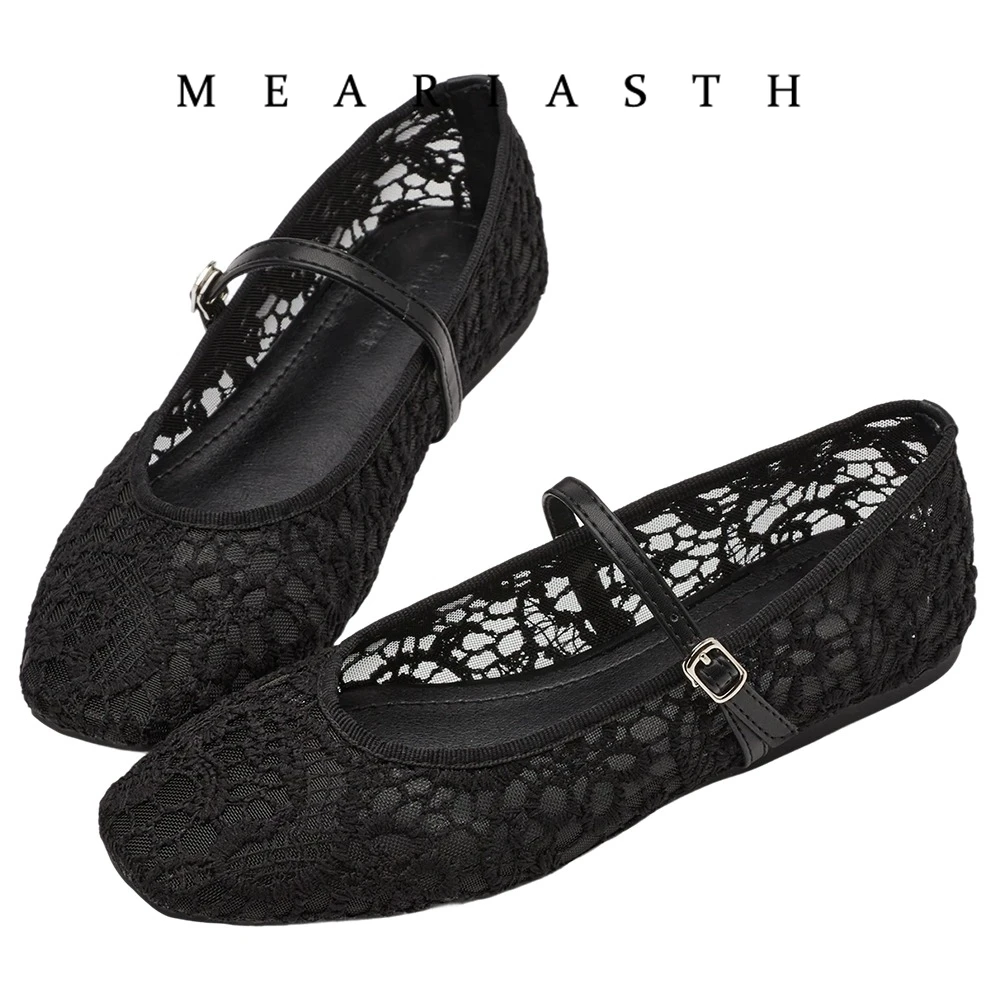 2026 Summer New Women Flats Shoes Square Head Shallow Mouth Women Shoes Fashion Bow Ballet Flat Shoes for Women Zapatos De Mujer