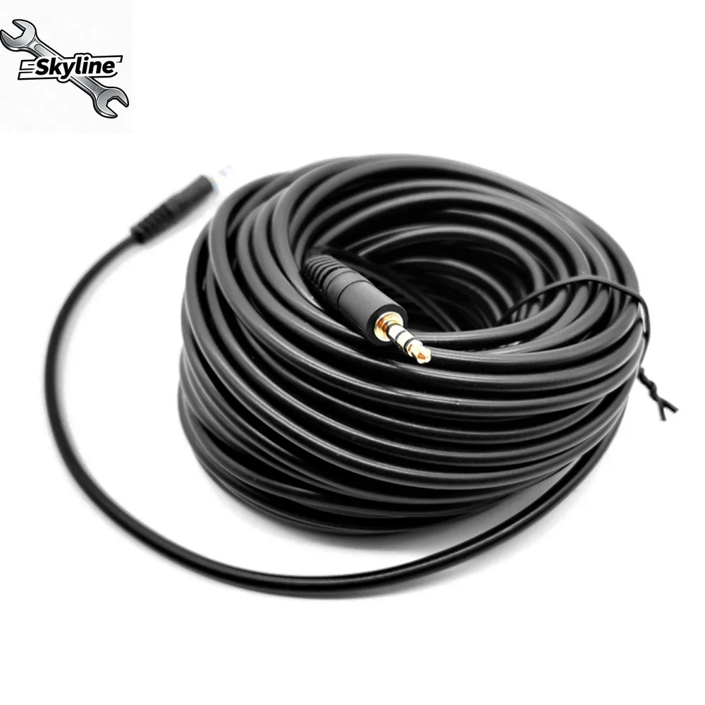 1,5 M 3M 5M 10M Aux audio kabel Jack 3,5mm Stecker auf Stecker Aux Kabel für auto Lautsprecher Kopfhörer Stereo Lautsprecher MP3