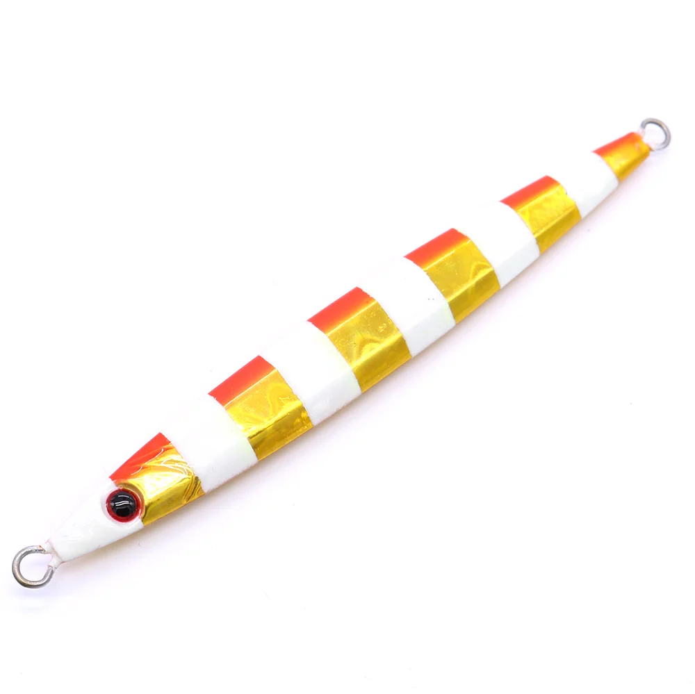 CASTFUN Metal Jigs 100g 160g 200g Speed Vertical Jigging Lure Saltwater Fishing Jigs Tuna Kingfish Amberjack