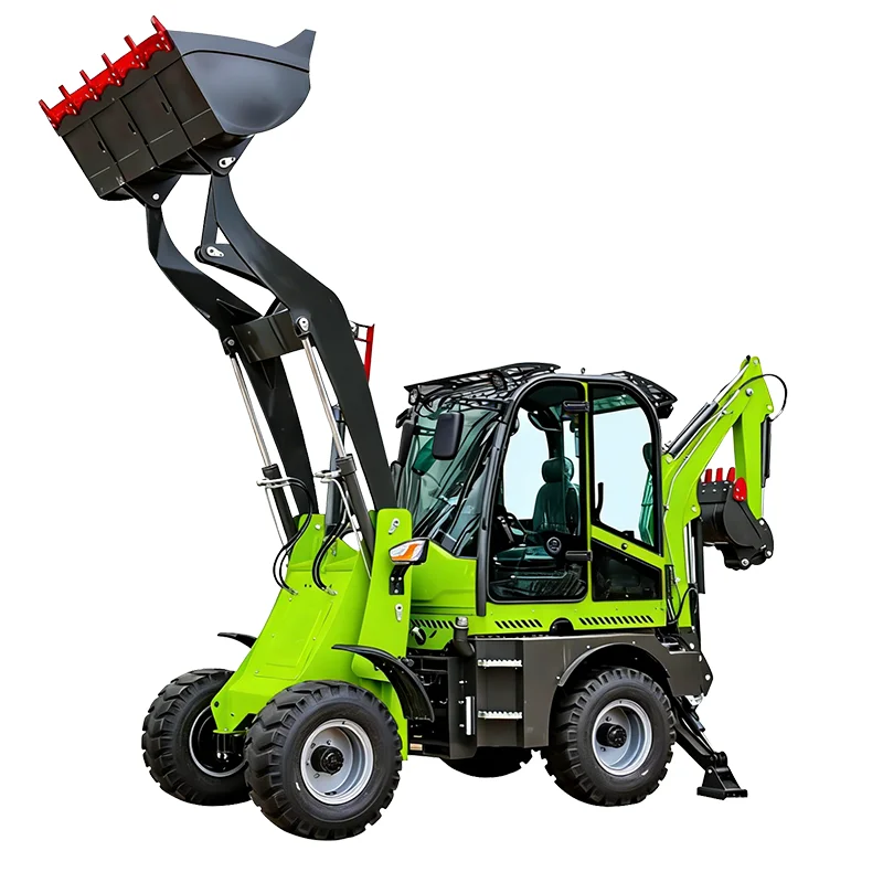

Heavy Duty Backhoe Loader 3400kg 0.6m³ Bucket 4x4 for Construction and Earthmoving Projects