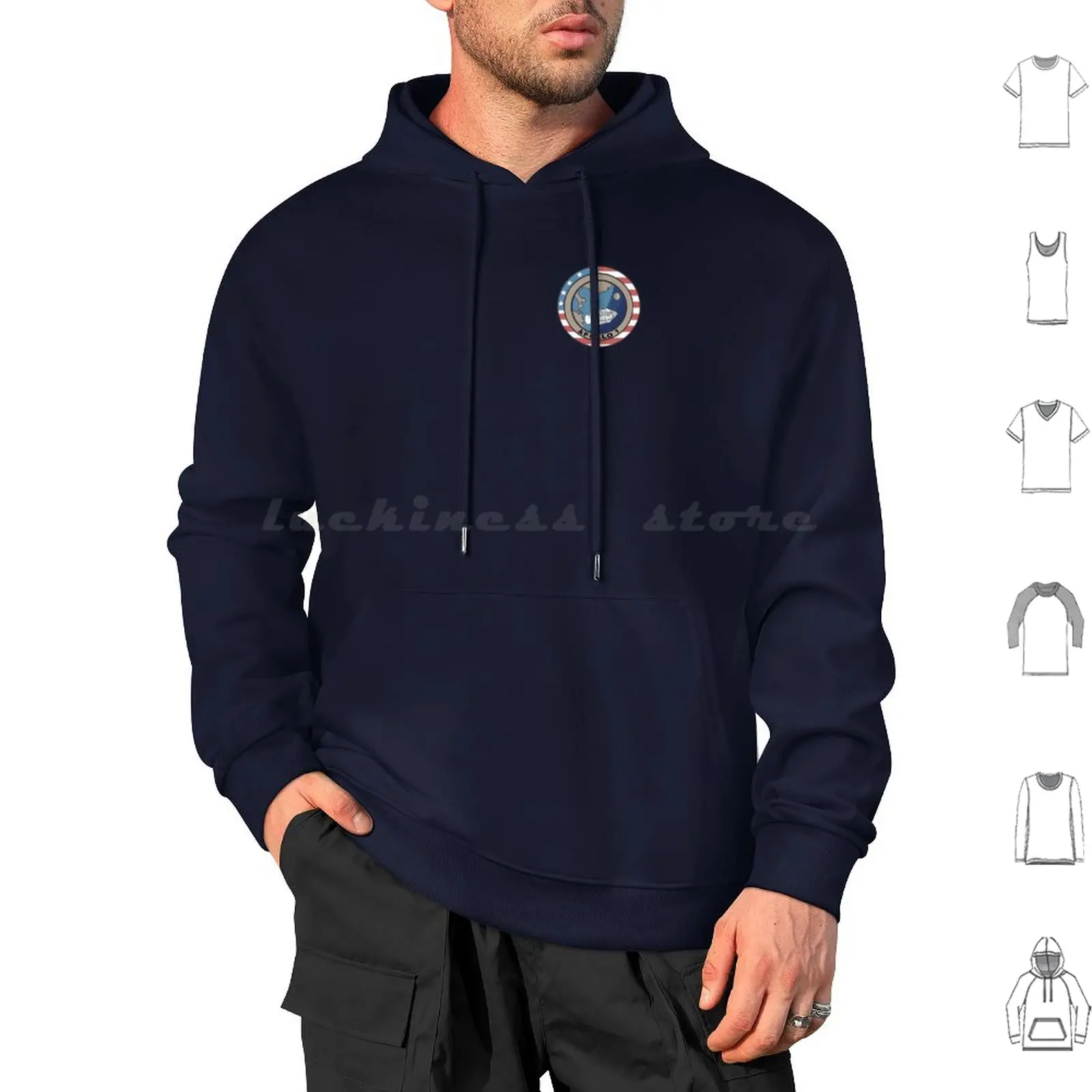 Apollo 1 Mission Patch Shirt Hoodies Long Sleeve Apollo 1 Apollo Missions Crew Patches Space Birthday Party Halloween