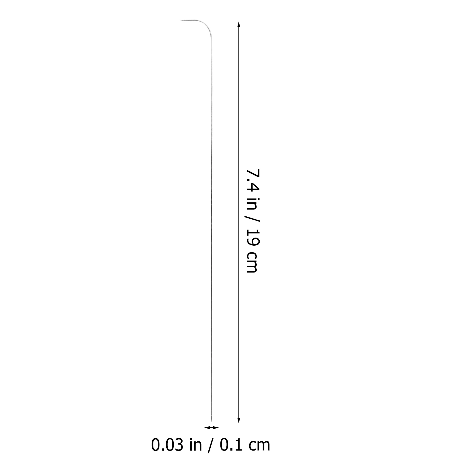 

2 set 2 Sets Stainless Steel Bead Threader Beading Needle for Bracelet Necklace Making Tool Beads Crafts Needle