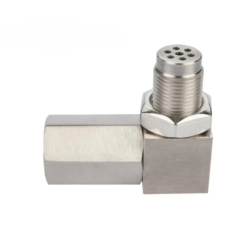 Original M18*1.5 Universal 90 Degree Mini Catalyst O2 Sensor Oxygene With A Catalytic Converter High Quality