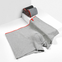 5PCS Men's pure cotton antibacterial underpants, men's boxer briefs. Men's shorts, sports boxer shorts. Men's trendy boxer brief