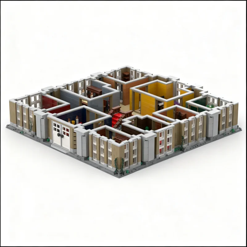 2966pcs MOC Games Clue The Board Game Model Building Blocks Architecture Christmas Gift Toys 3D Assemble Creative Birthday DIY