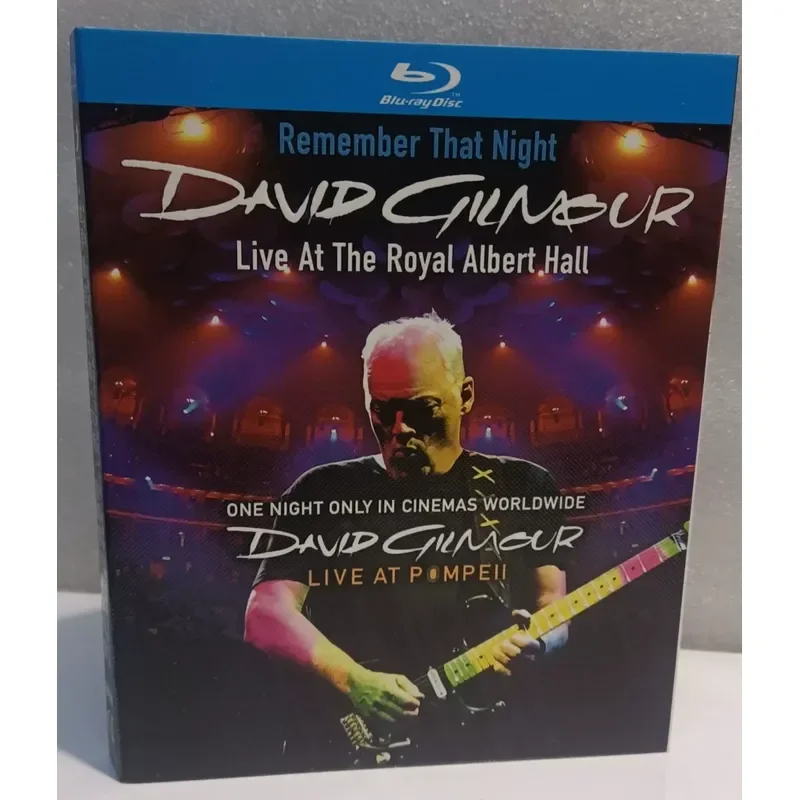 Blu-ray Disc World Class Guitar Master David Gilmour Classic Concert Including The British Emperor