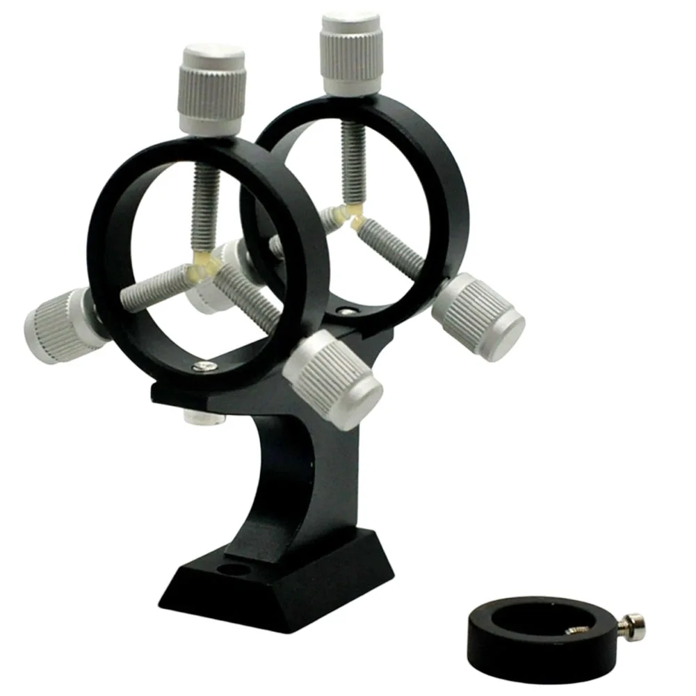 

Astronomical Telescope Star Finder Mount 3-Point Guide Ring Pointer Bracket 1/4 Standard Camera Thread Hole