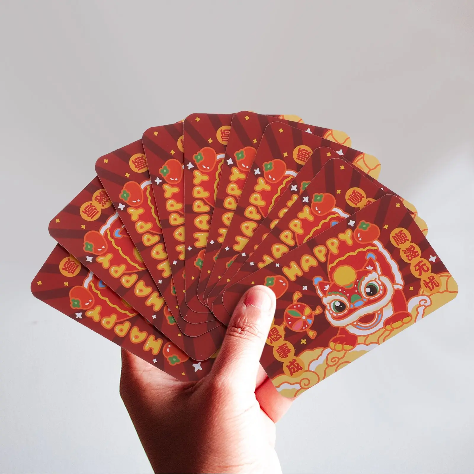 

30 Pcs Festival Year Character Party Games New Prizes Child Lunar DIY Scratch Off Cards Fortune Festival Year Decorations