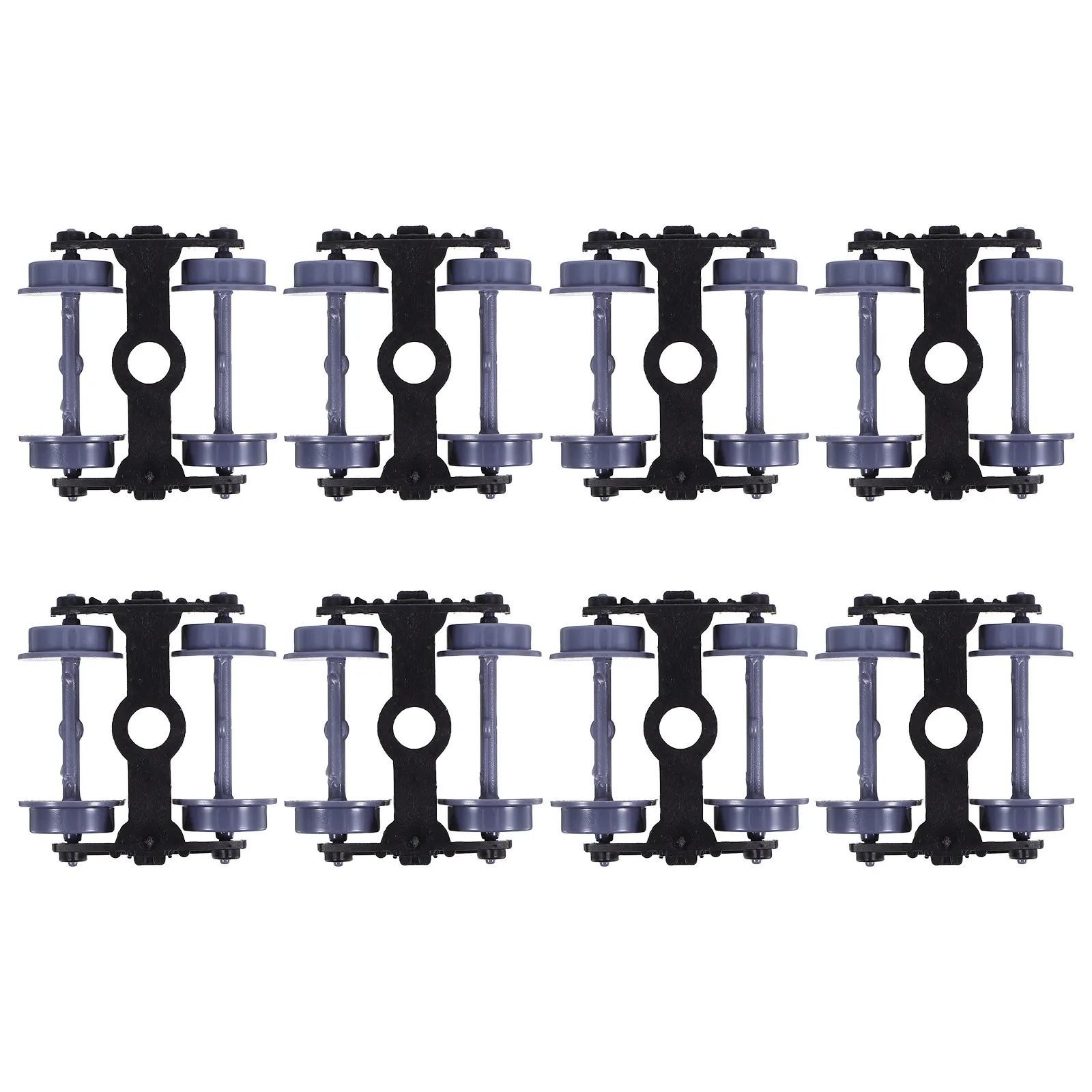 

Набор из 8 пластиковых колес 1/75 для железных дорог, для сборки моделей поездов своими руками, маленький комплект колес для детских поделок