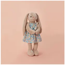 Riffidle pluche lange oren konijn pop met een rok, schattig pop ornament, paascadeau, huisdecoratie verjaardagscadeau