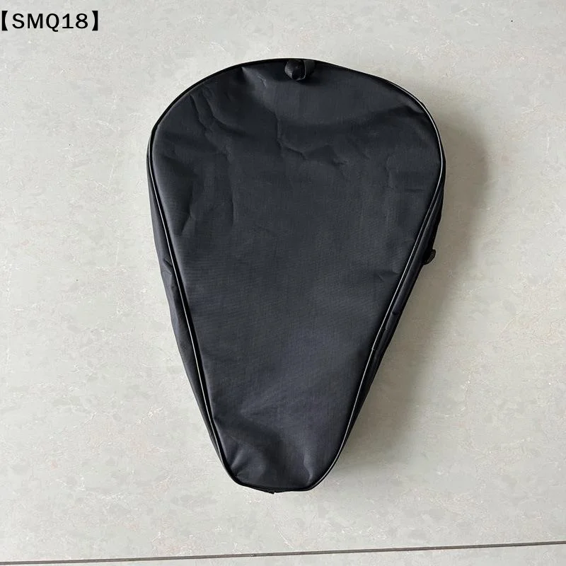 Oxford Black Padel Paddle Bag Cover For Various Tennis Racket Soft Face Carbon Fiber EVA Racquet Unisex Tennis Shoulder Bag【SMQ】