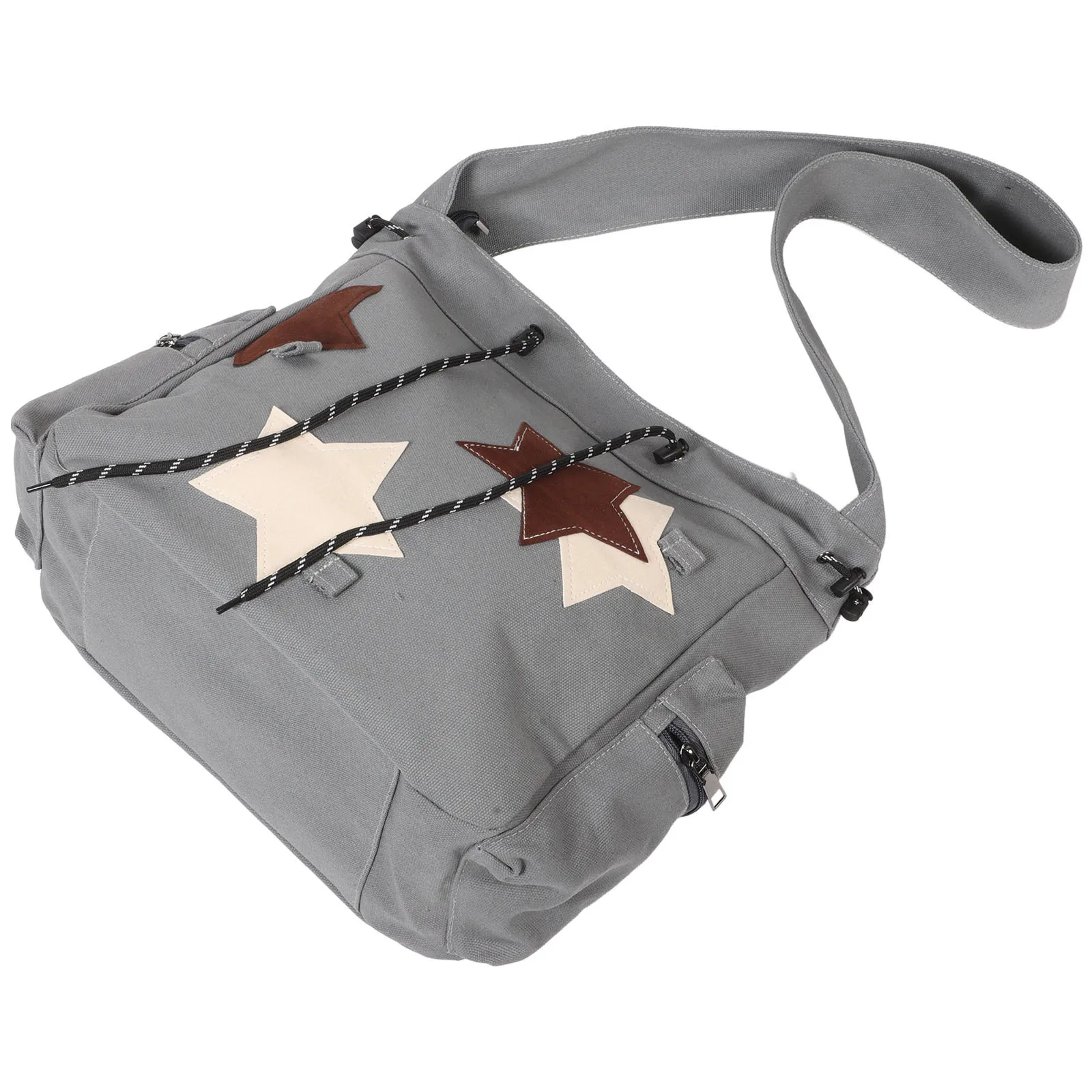 

Durable Canvas Crossbody Bag Cute School Messenger Bag for Teens with Large Capacity and Versatile Carrying Options