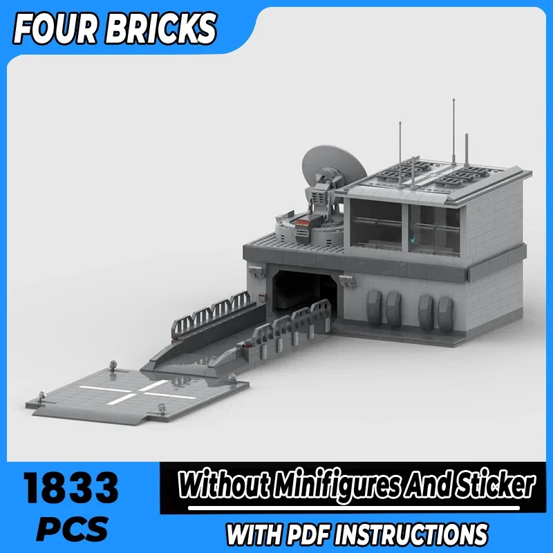 Star ภาพยนตร์รุ่น Moc อาคารอิฐ Empire Base Landing Plataform เทคโนโลยี Modular Blocks ของขวัญของเล่นคริสต์มาส DIY ชุดประกอบ