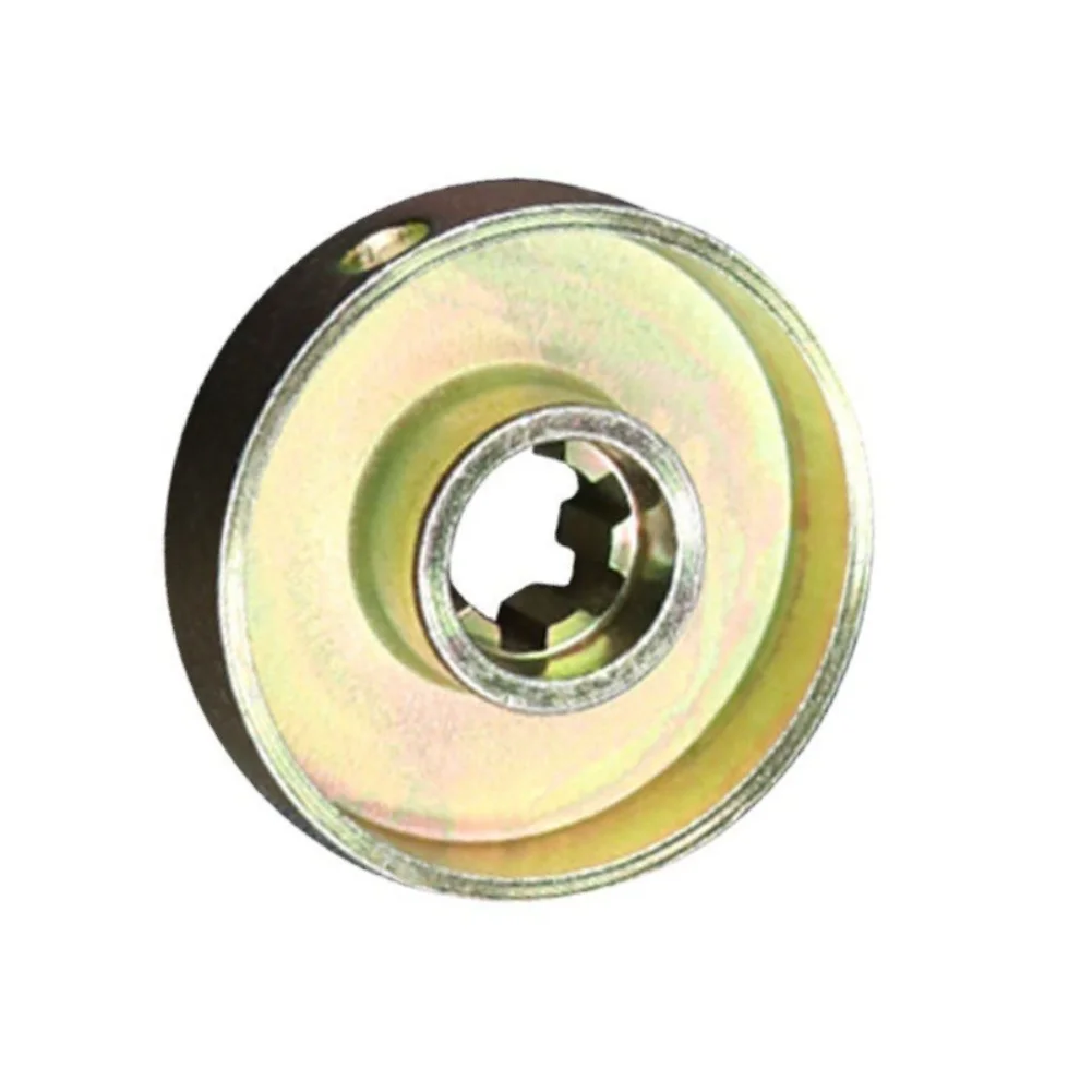 4pcs for Lawn Mower Working Head Set with Reverse Nut and Dual Pressure Plates Designed for Forestry and Grounds Maintenance