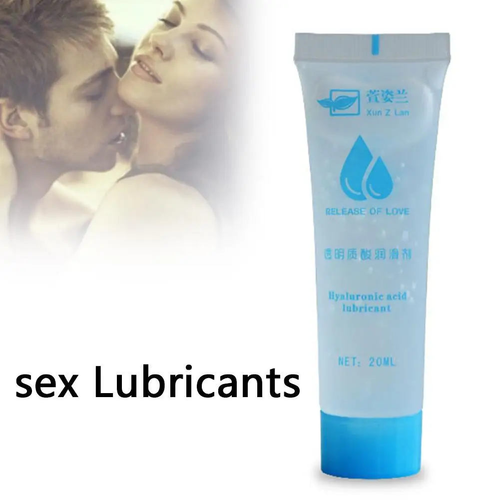 20ml Mini Water Based Lubricant For Sex Silk Touch Anal Sexy Lubricants Oral Sex Gel Hyaluronic Acid Sex Lube Adult Cream Oil