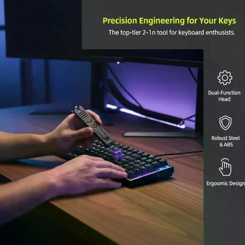 2 In 1 Keycaps Puller Accessor - Gaming Accessories Europe 评论和价格