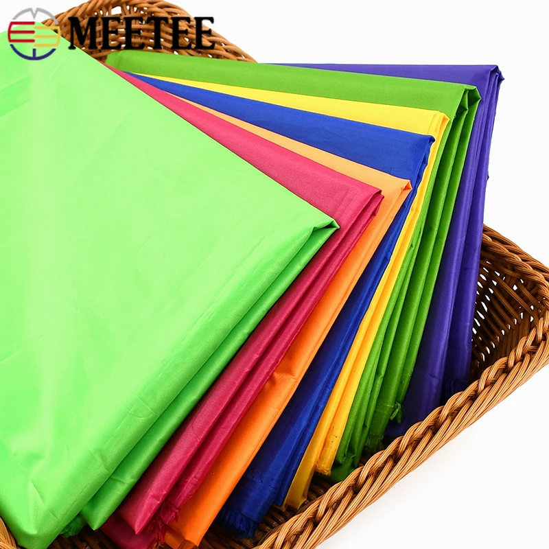 

100/200/300*150cm 190T Polyester Waterproof Fabric Coated Showerproof Umbrella Raincoat Cloth Outdoor Tent Fabrics DIY Material