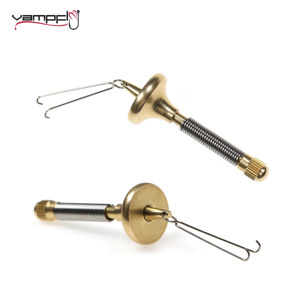 

Vampfly Fishing Dubbing Twister Copper Spinner Brass Jig Fly Tying Twister High Quality Portable Tackle Fly Fishing Tying Tool