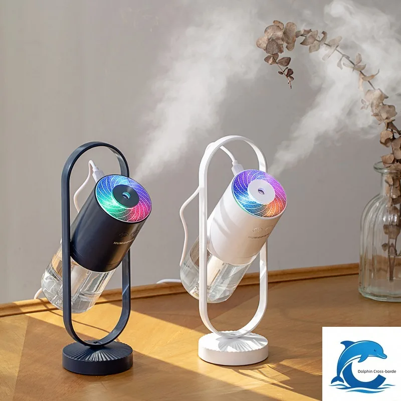 Suitable forRotatable Star Projection Mini Humidifier USB Rechargeable Portable Hydrating Air Purifier for Car Home Office