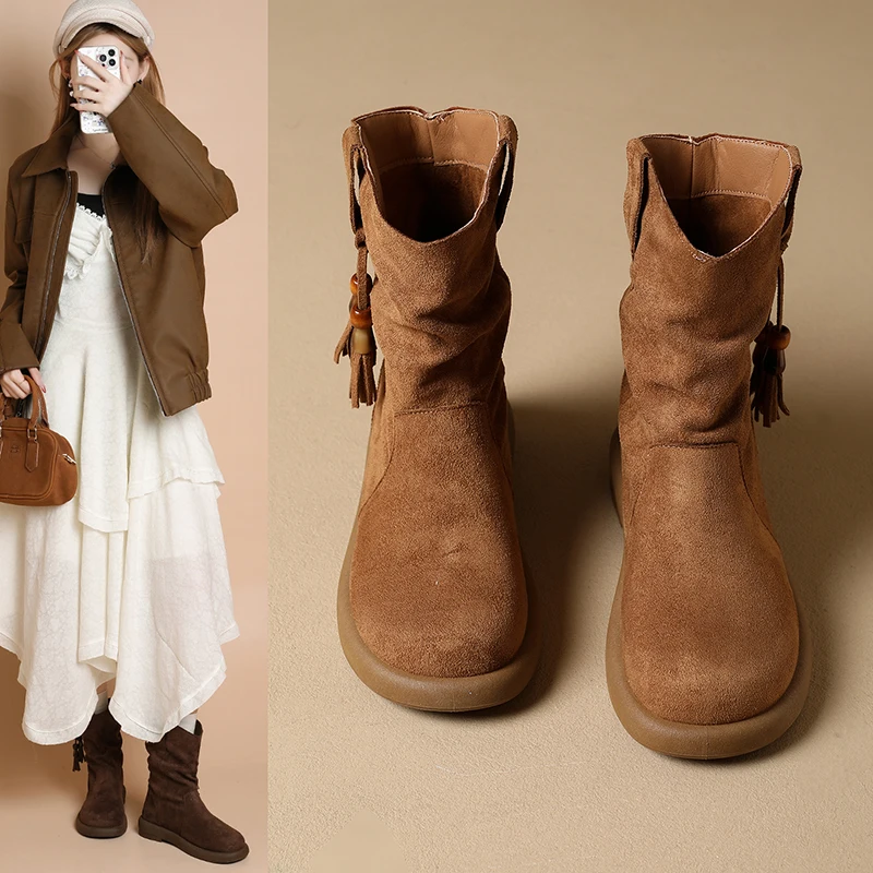 

Autumn 2025 new Long boots women Fashionable Anti-slip women's shoes Outdoor versatile Anti-slip Adult Walking shoes sneakers