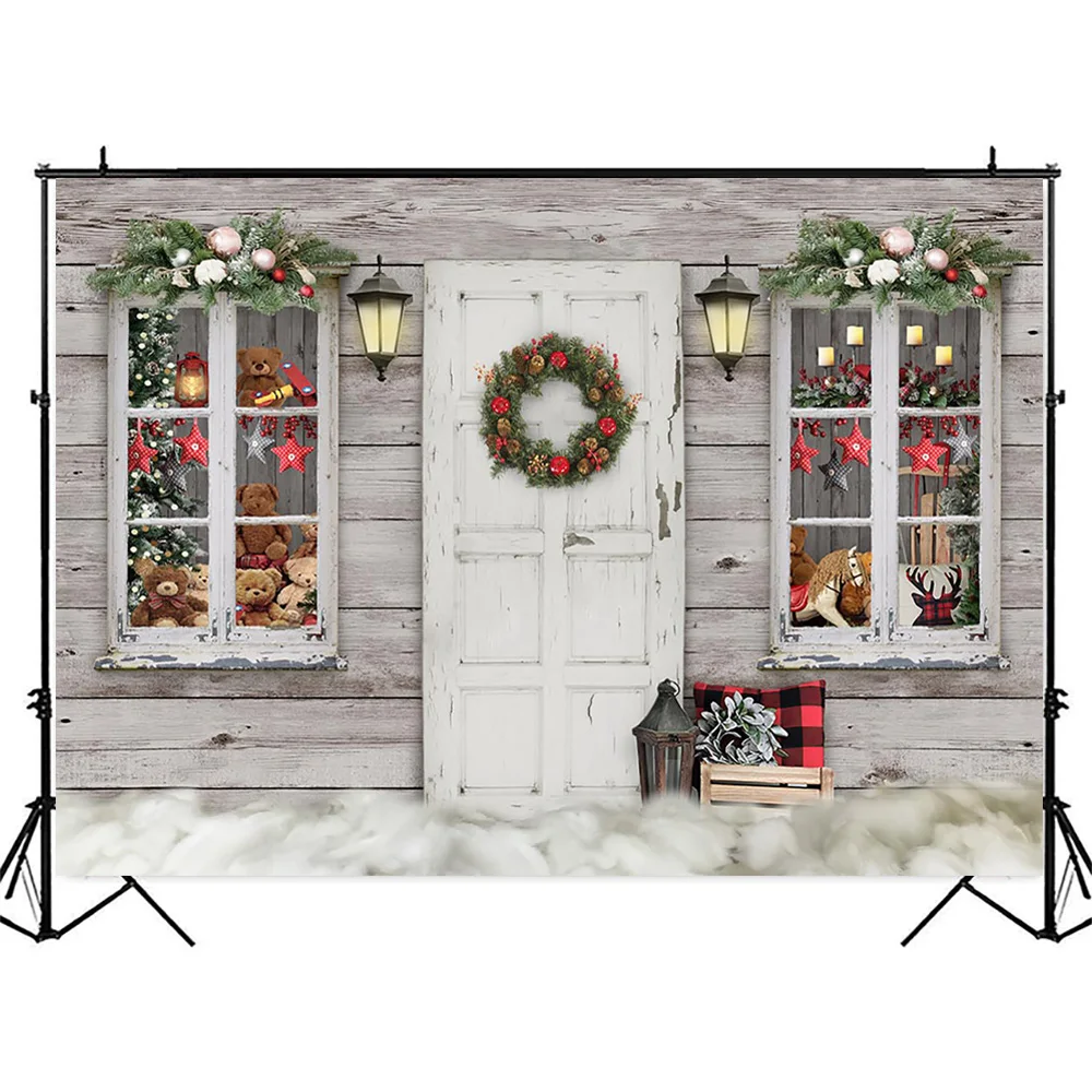 子供のポートレート写真アクセサリー,クリスマスの背景,雪,松の木,誕生日の背景