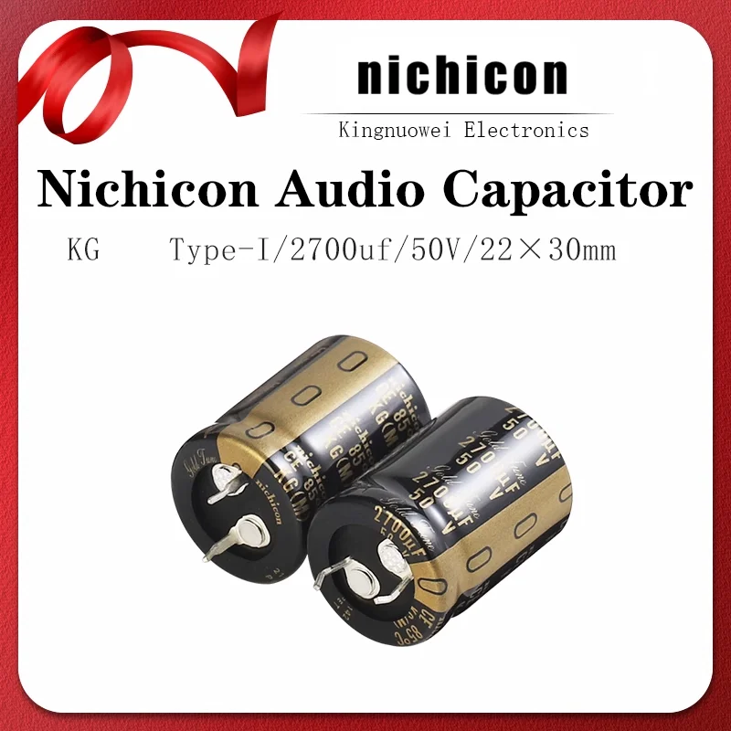 

Nichicon LKG TYPE-I 2700uf 50V 22*30 Audio aluminum electrolytic capacitors 2700uf 50V