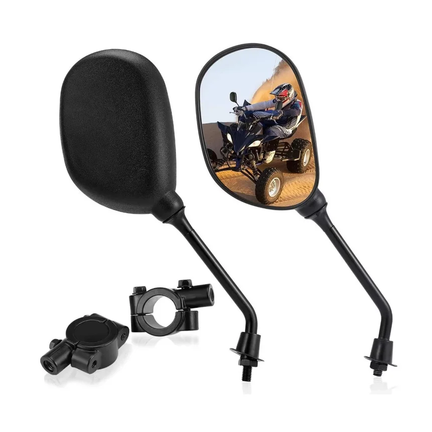 Motorcycle rearview mirror 8mm M8  electric vehicle reversing mirro Scooter Electrical Motor E-Bike Back Side  Convex mirrors