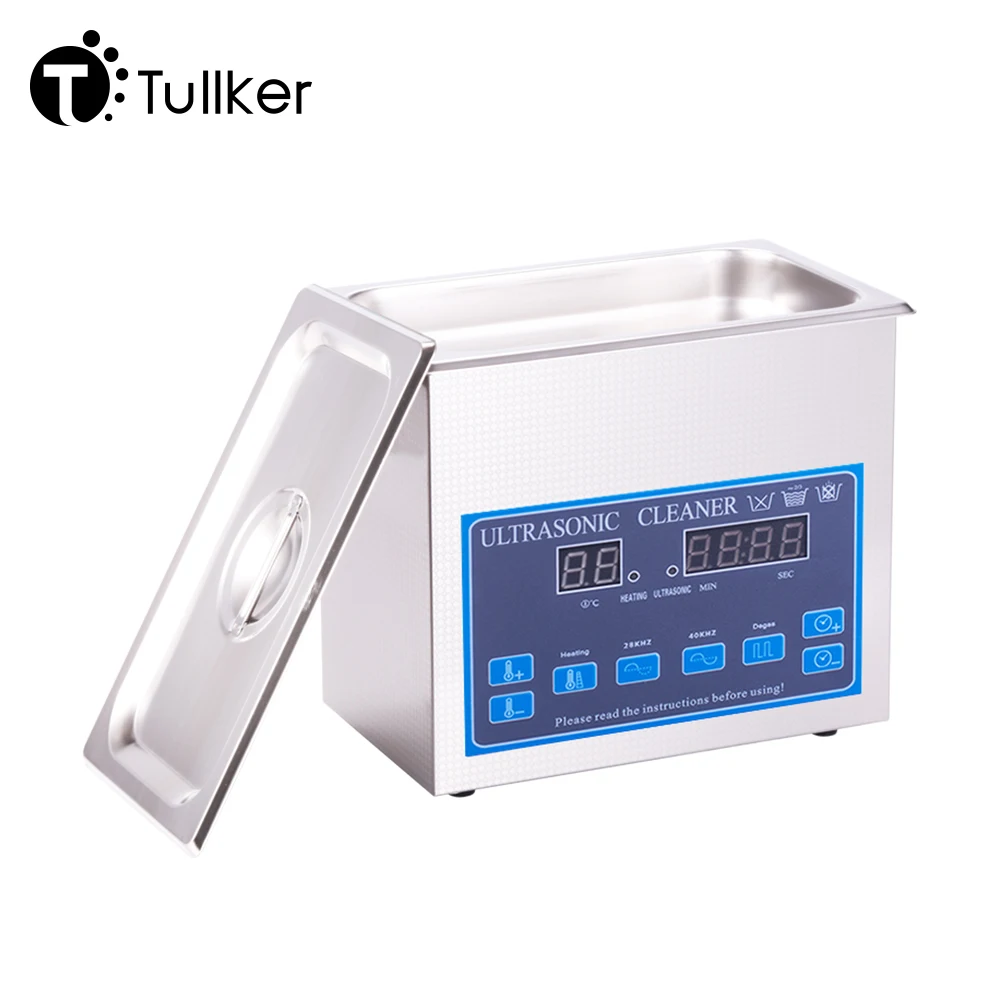 4.5L Ultrasonic Cleaner Tank Printhead Circuit Board Degas Sweep Frequency 28KHZ 40KHZ 4L Ultrasonic Washing Equipment