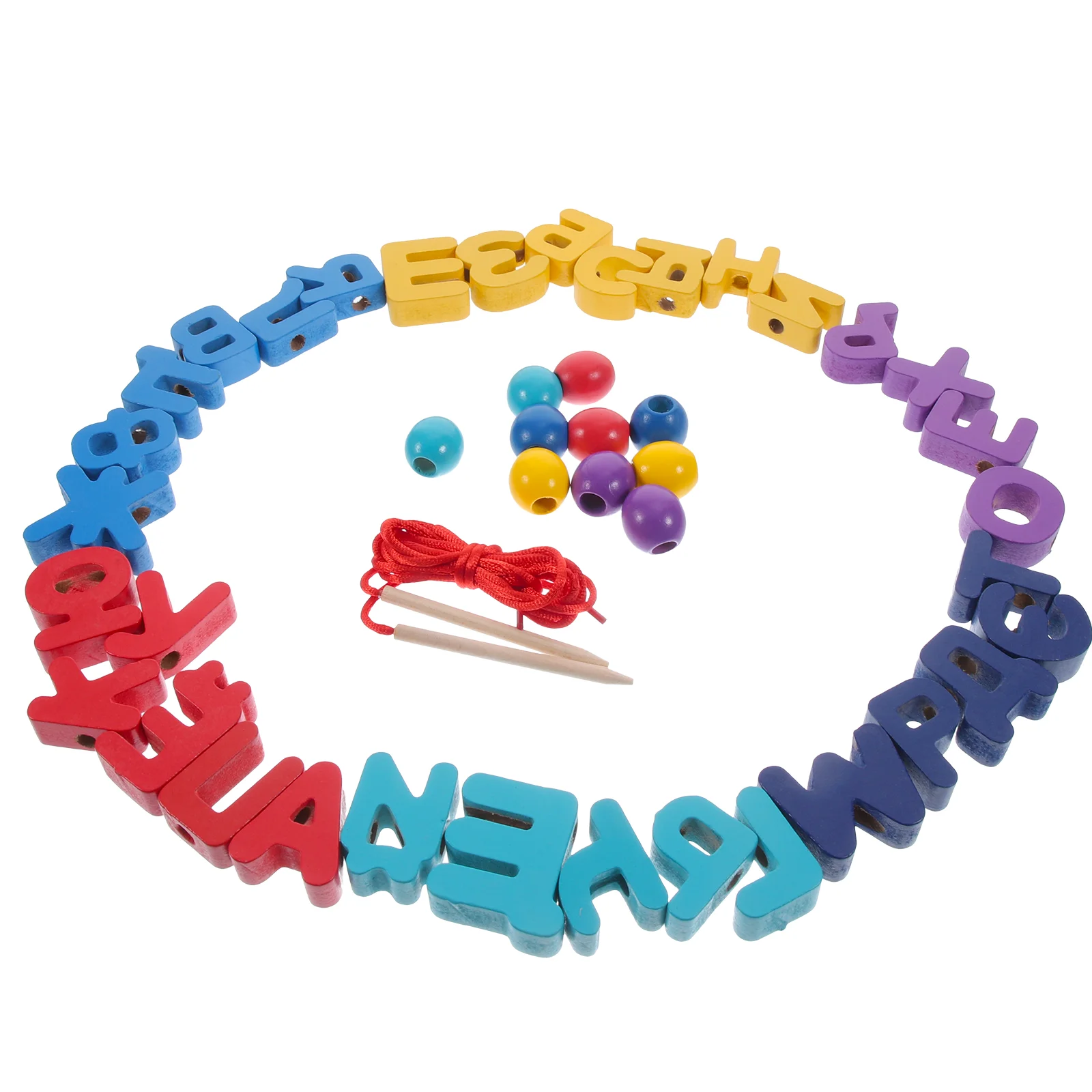 

Toy Sets for Early Childhood Development Kids Puzzle Toys Fun Learning Stacking Toddlers Wood Russian Alphabet Block Language