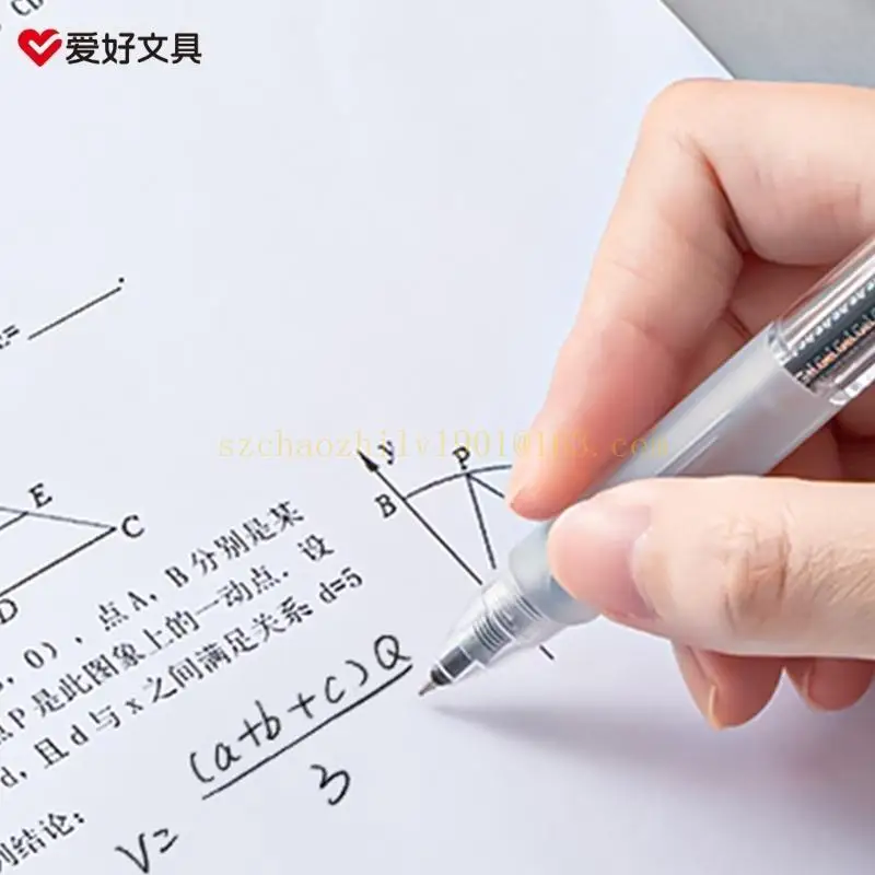 62KA 1PC ROWLING BALL PUNES, быстросохнущие чернила 0,5 мм очень жареные ручки роллера Прямые жидкие гели для написания