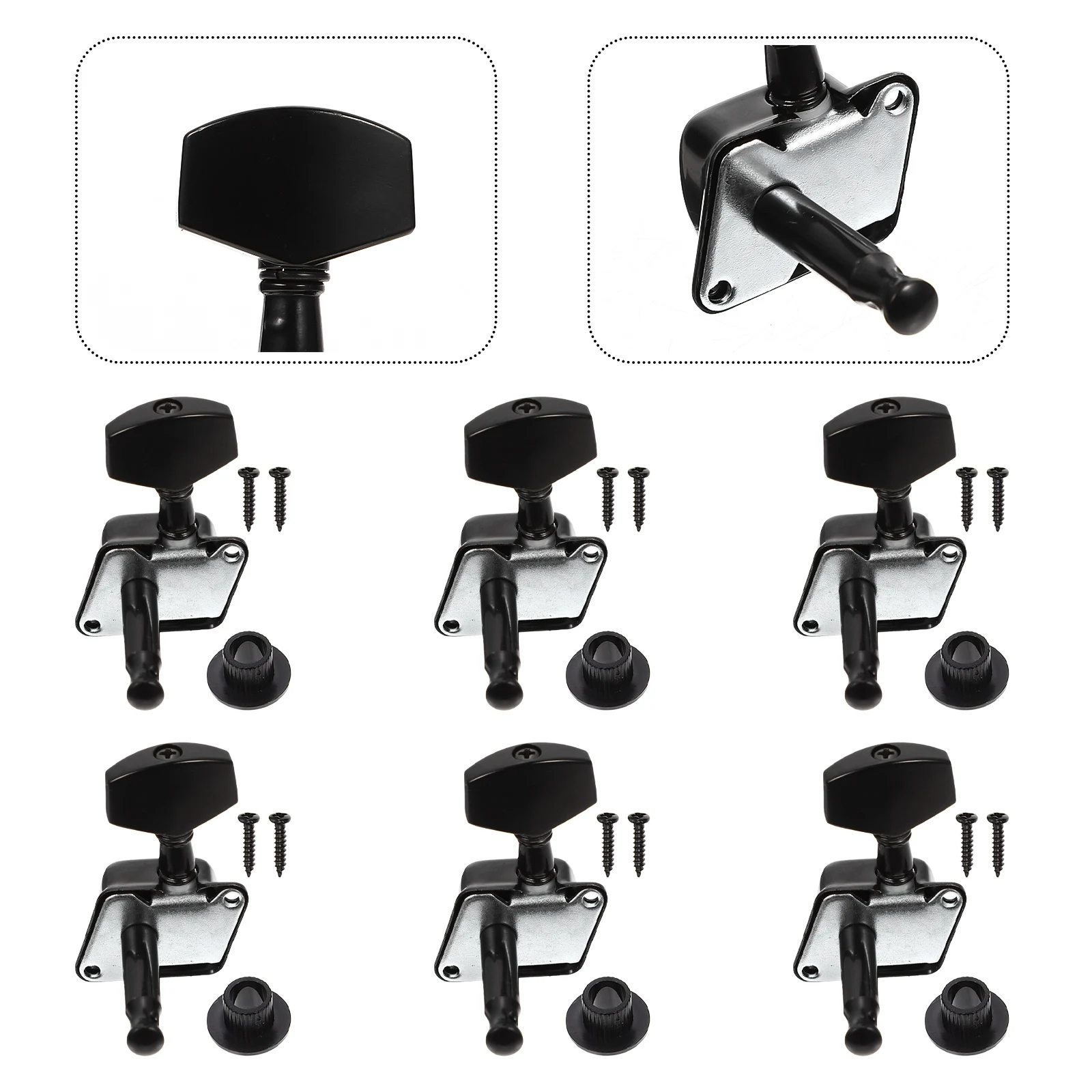 

Guitar Tuners Tuning Peg for Accessory Portable Parts Lightweight Machine Premium String Durable