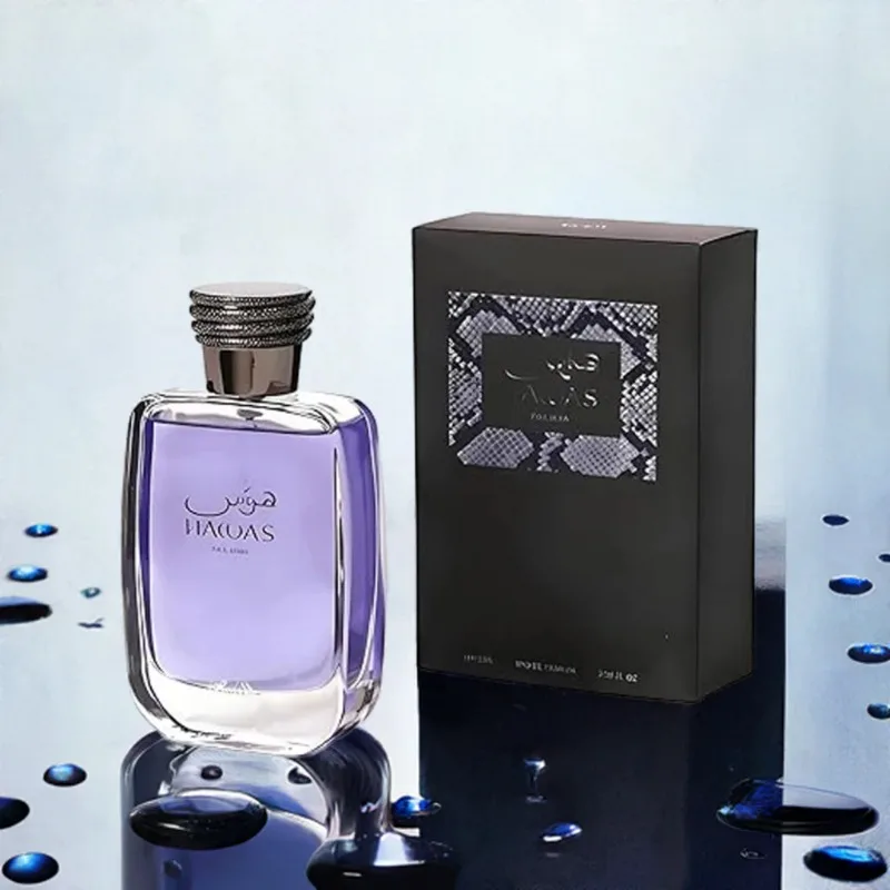Rasasi Hawas for Him Eau de Parfum Spray 100ml عطور عربية أصلية تدوم طويلاً فيرومونات مائية عطر كولونيا مكياج