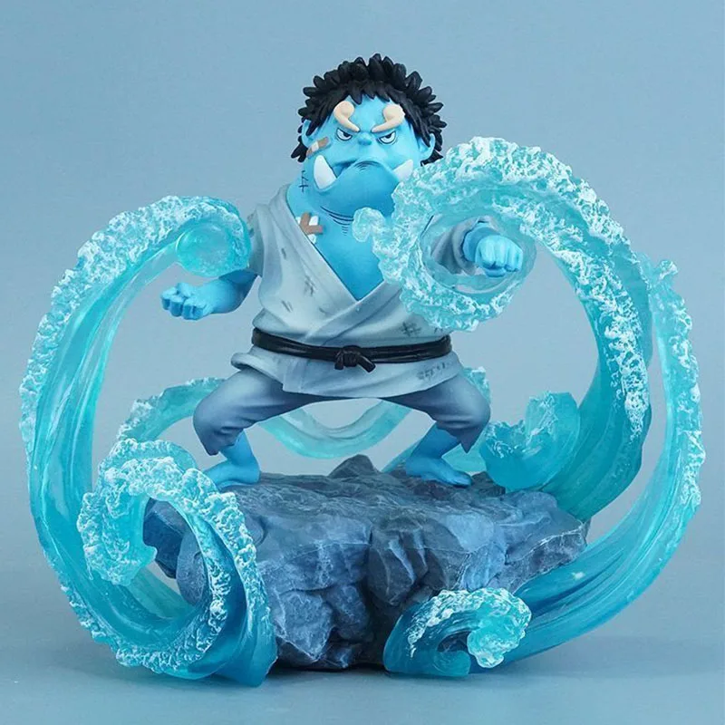 Jinbe modèle une pièce Figurine d'action une pièce Manga Figurine Anime périphérique Kawaii poupée PVC Figuras ornements jouets enfants cadeau
